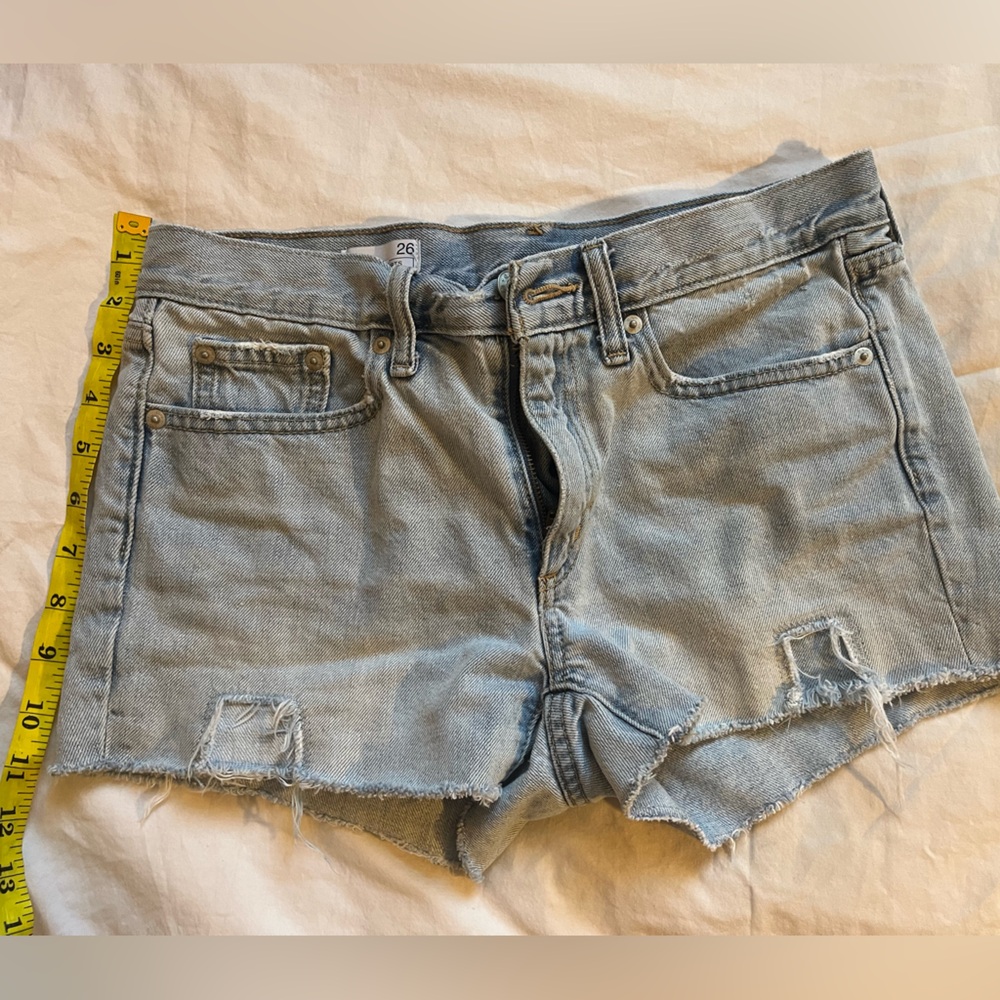 Gap shorts loose fit light jean